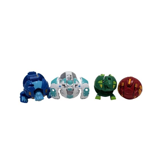Lot of Four (4) Bakugan Battle Brawlers Figures #2 - Picture 1 of 2